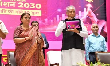 राजस्थान विजन 2030 डॉक्यूमेंट जारी, CM गहलोत ने की बड़ी घोषणाएं