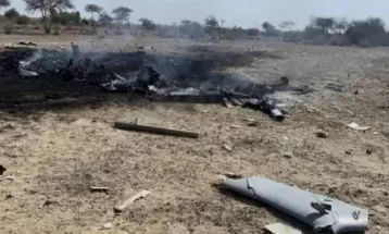 राजस्थान के जैसलमेर में क्रैश हुआ वायुसेना का टोही विमान, रोजानियों में तेज धमाके के बाद लगी आग