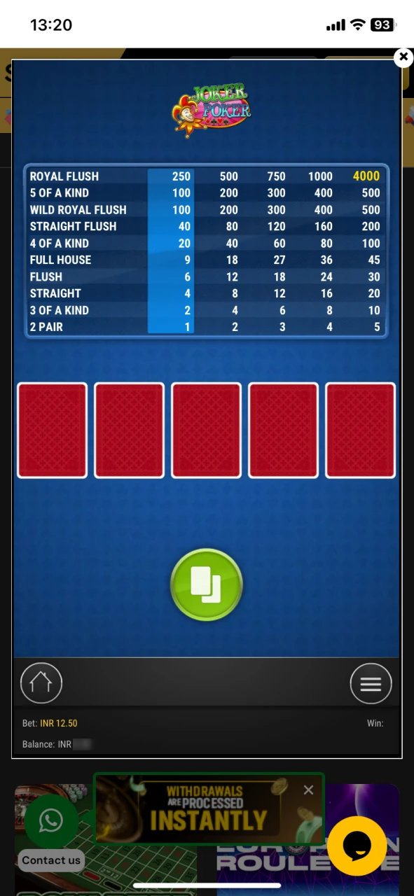 Choose a game that suits your preferences at SatBet.